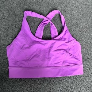 Lululemon Purple Sports Bra